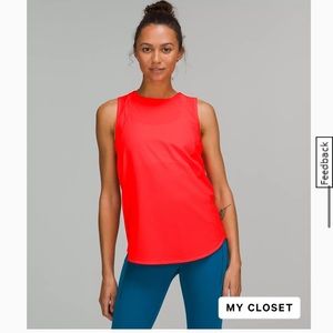Lululemon Sculpt Tank Top - Sz 2 - Color Flare